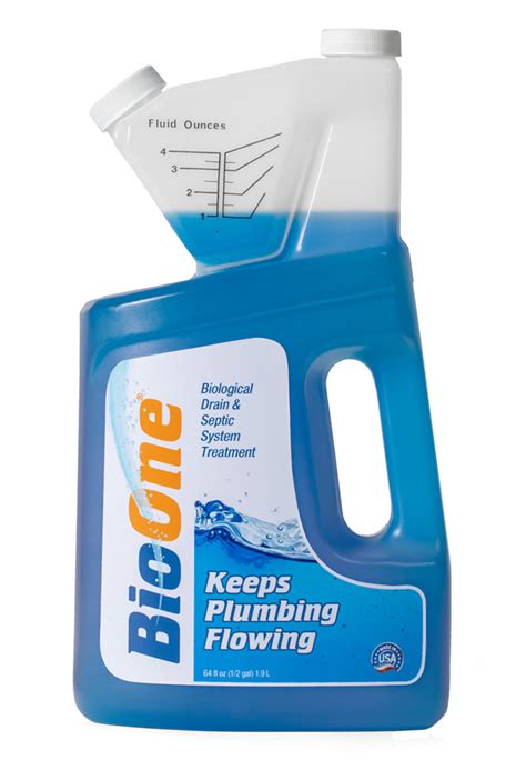 5-gallon bottle perfect for commercial applications. . Bioone drain cleaner
